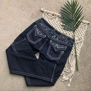 Miss Me Dark Wash Skinny Jeans Size 30